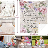 Regalo de Jubilación para Mujer, Manta Suave para Sofá/Cama, Regalos Divertidos para Compañera de Trabajo/Profesora/Enfermera/Mamá