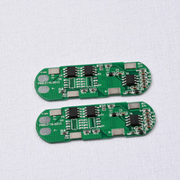 Placa de protección superior al por mayor 12V3A-3 MOS18650 2 PCBA BMS Compatible con una buena placa en stock 18650