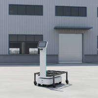 Robot mobile autonome (AMR) pour la navigation intérieure, le contrôle sans fil et la surveillance à distance, idéal pour les entrepôts, les usines et les halls.