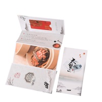 Boîte de rangement pour carte bancaire pliable personnalisée Boîte de coupon de réduction VIP pour expédition de carte de crédit d'entreprise