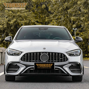 Pour 2015-2021 <span class=keywords><strong>mercedes</strong></span> Benz classe c W205 modifié W206 C63 AMG Bodykit pare-chocs avant arrière garde-boue calandre <span class=keywords><strong>capot</strong></span> - Product Image 2