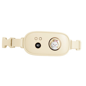 Cinturón de Masaje Digital con Calor para el Útero, Almohadilla Térmica Recargable por USB para Alivio Menstrual y Terapia - Product Image 1