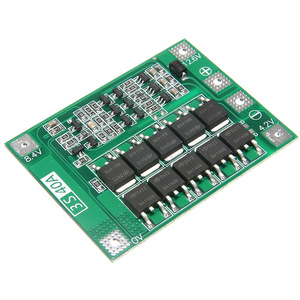 4S 40A Li-ion pin Lithium 18650 sạc <span class=keywords><strong>PCB</strong></span> BMS Bảo vệ <span class=keywords><strong>board</strong></span> điện ngân hàng pcba cân bằng cho 14.8V 16.8V Lipo di động mô-đun - Product Image 5