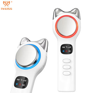 PAKISS Masseur de beauté multifonctionnel portatif Appareil de soins de la peau lifting du visage froid et chaud pour les yeux et le cou - Product Image 1