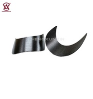 Grossiste Stock HengXunxin GZ-78 Durable Taille Personnalisée Chapeau Bord Insert PET Plastique Capuchon Accessoires