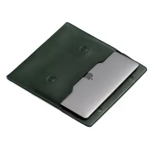 Funda de cuero para ordenador portátil para macbook, 13,3