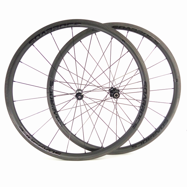 Factory Supply 30mm Rim Brake 26mm Wide Road Wheelset DT 350 Hub Sapim Spokes Tubeless Ready Clincher Tubular Carbon Bike Wheels