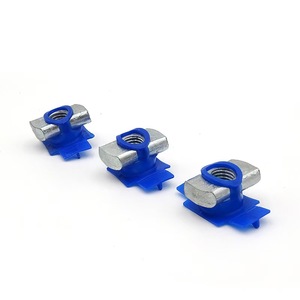Nuevas Tuercas Cónicas Hexagonales de Nylon CN38-5PK de Newhouse Electric, 3/8 de Pulgada, Paquete de 5, Electro-Galvanizadas, para Usar con Canales Serie C, E y H - Product Image 2