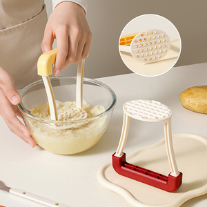 <span class=keywords><strong>Presse</strong></span> à purée manuelle Purée de pommes de terre violettes pour pommes de terre Boue de fruits Aliments pour bébés Jus de fruits Purée de qualité Outils pour légumes - Product Image 3