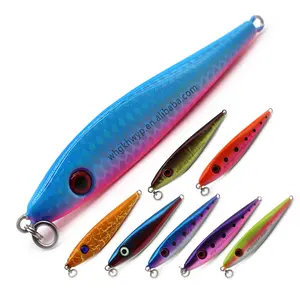 Gran juego Deep Sea Glow Metal Heavy Slow Fall Trolling Jigging Señuelo Atún Jig Deep Drop Jigs