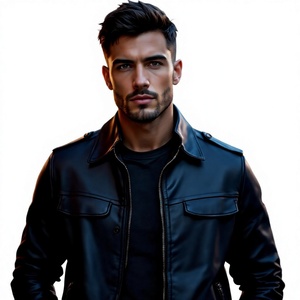 Meilleur prix, veste d'hiver en cuir de vache personnalisée pour homme, logo sur le devant, écologique, coupe-vent, légère, respirante, fabriquée au Pakistan - Product Image 2