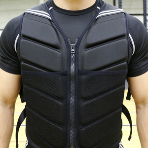 Gilets lestés pour hommes et femmes avec bandes réfléchissantes pour l'entraînement musculaire, la course à pied, la salle de sport et l'haltérophilie - Product Image 1