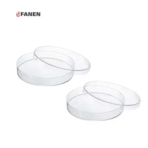 Fanen capsule di Petri in plastica Non compartimentate da 150mm piastre di plastica per coltura di cellule batteriche