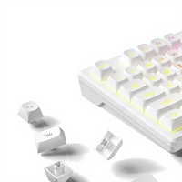 DIERYA DK81E 75% Mechanical Gaming Keyboard Hot-Swappable Gasket-Mount Programmable Volume Knob RGB Backlit Double-Shot Keycaps
