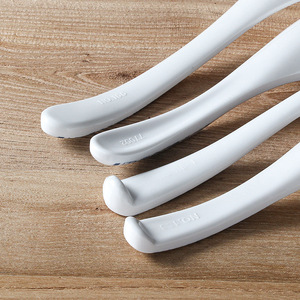 Cucharas de melamina Xiangyuan, cucharas de arroz creativas de estilo retro, cucharas de sopa de porcelana azul y blanca para restaurantes y hoteles. - Product Image 2