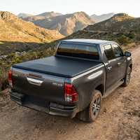 Bâche de benne souple à fixation rapide, étanche et à enroulement rapide pour Hilux Revo / Rocco / Silverado / GMC Cannon