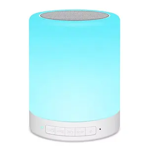 Trendy new item 2024 Moonlight BT Speaker With Ambient LED Light BT Wireless Speaker for Party