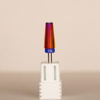 Prix négociable, prix de gros, nouveaux styles, outils de manucure 5 en 1, embouts de perceuse à ongles en carbure de tungstène pour salon de manucure