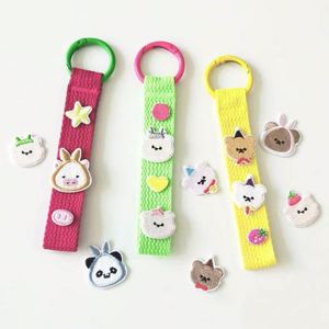 Candy Color <b>Name</b> Sticker Embroidery Cute Animal Patch Snake New Year Keychain Cloth Bag Streamer Keyring - Product Image 1