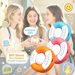 Grabadora <span class=keywords><strong>de</strong></span> Voz Magnética con LED, Regalo para el Regreso a Clases, Material Escolar, Regalo para Adolescentes, Mensaje <span class=keywords><strong>Secreto</strong></span>, Regalo para <span class=keywords><strong>Mejores</strong></span> Amigos, Regalo OEM - Product Image 1