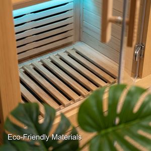 Auténticas Salas de Sauna de Leña con Rocas de Lava y Juego de Cucharón de Madera para Experiencias Rústicas en Cabañas - Product Image 6