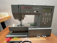 Machine à coudre électrique de bureau 6705C de haute qualité, multifonctionnelle avec table d'extension robuste, d'occasion