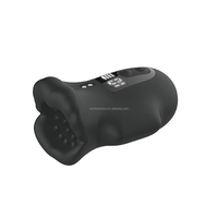 Masturbateur masculin avec écran LCD, vibrateur de pénis à double moteur, structure 3D, jouets sexuels pour hommes, masturbateur de poche