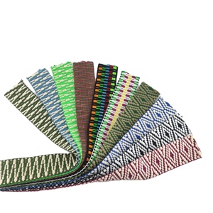 Bohème couleur diamant Style ethnique tissé Instrument de musique guitare sac ceinture Jacquard tissé ceinture - Product Image 1