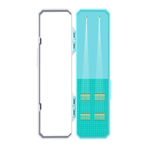 Jin Haixi Ensemble d'hameçons doubles ultra-courts n° 8 pour la pêche au carpe crucian, en acier à haute teneur en carbone, pour l'utilisation en eau douce dans les lacs - Product Image 2