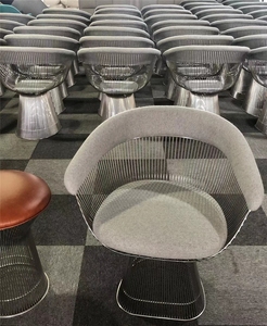 Sedia <span class=keywords><strong>da</strong></span> <span class=keywords><strong>pranzo</strong></span> moderna lounge cuscino <span class=keywords><strong>in</strong></span> <span class=keywords><strong>pelle</strong></span> <span class=keywords><strong>in</strong></span> tessuto struttura <span class=keywords><strong>in</strong></span> acciaio inossidabile poltrona <span class=keywords><strong>da</strong></span> <span class=keywords><strong>pranzo</strong></span> antiruggine - Product Image 4