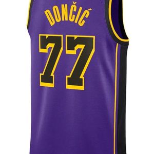 Nuevas Camisetas de <span class=keywords><strong>Baloncesto</strong></span> de Los Ángeles, Logotipo Cosido, <span class=keywords><strong>Camiseta</strong></span> Bordada, Camisetas Personalizadas con Logotipo - Product Image 3