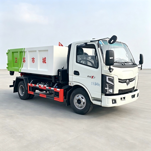 รถบรรทุกเก็บขยะแบบ Hook Lift ยี่ห้อ Forland Aochi V5 พร้อมถังเก็บขยะก่อสร้างขนาด 8 ลูกบาศก์เมตร และแขนเกี่ยวแบบ Hook Arm - Product Image 5