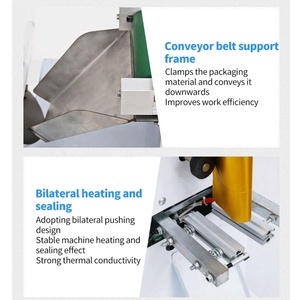 Commerical Multifunctional Big Size Irregular Plastic Parts Toy Granule Packaging Metal Part Screw Horizontal Flat Conveyor Belt - Product Image 6