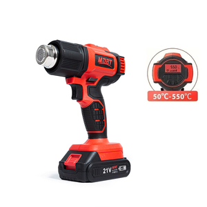 Kit de <span class=keywords><strong>pistolet</strong></span> <span class=keywords><strong>à</strong></span> <span class=keywords><strong>air</strong></span> <span class=keywords><strong>chaud</strong></span> avec <span class=keywords><strong>batterie</strong></span> lithium-ion 20V/21V Max, réglages de température variables, mini <span class=keywords><strong>pistolet</strong></span> thermique rechargeable portable sans fil - Product Image 2