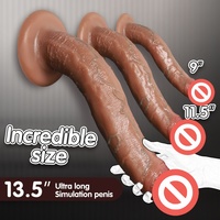 Dildo réaliste, jouets sexuels pour adultes pour femmes et hommes, stimulateur du point G et du clitoris avec ventouse puissante pour une utilisation mains libres, jouets anaux