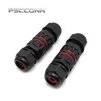 Connecteur industriel circulaire étanche IP68 PSCCONN GW16 \ M16 3 broches, 16A 300V pour éclairage paysager et projecteurs