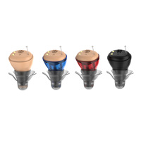 Aides auditives LingDong rechargeables super mini CIC, contrôle par application, batterie Li-ion, amplificateur de son invisible, boîte de charge sèche