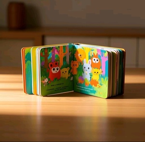 Livre à reliure en carton avec papier couché personnalisé d'usine d'impression pour enfants - Product Image 2