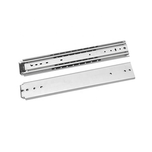 Customize Industrial Furniture Hardware Cabinet Zinc Steel Full Extension Telescopic Heavy Duty Ball Bearing Drawer Slides