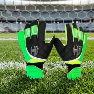 Custom Print Goalkeeper Gloves Protective Professional Wholesale Latex hand Protection Sports wear Goalkeeper Gloves for men - Product Image 4
