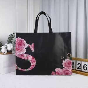 Customizable Personalized Supermarket <b>Folding</b> Shopping Handbags Are Convenient to Carry - Product Image 2