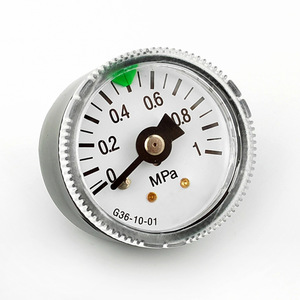 เกจวัดแรงดันแบบอนาล็อก Jinen รุ่น G36-10-01 1Mpa พร้อมหน้าปัดแสดงผลแบบเข็ม สำหรับวาล์วควบคุมแรงดัน - Product Image 2