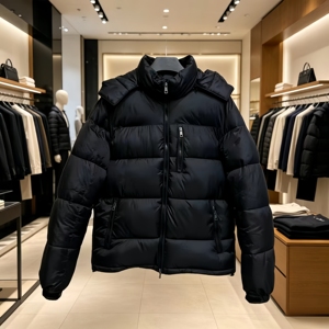 Chaqueta <span class=keywords><strong>de</strong></span> Plumón para <span class=keywords><strong>Hombre</strong></span>, Diseño Clásico <span class=keywords><strong>de</strong></span> Alta Calidad, Ligera y <span class=keywords><strong>de</strong></span> Lujo, Chaqueta <span class=keywords><strong>de</strong></span> Plumón para Invierno - Product Image 4