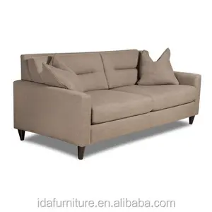 Furnitur ruang tamu bentuk L Italia Sofa kulit putih mewah Modern Set Sofa ruang tamu Sofa sudut terpisah furnitur