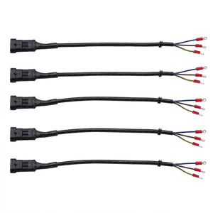 กันน้ําอัตโนมัติเซ็นเซอร์ตัวรับที่อยู่อาศัยSuper Seal Connectorอัตโนมัติสายไฟทอผ้าTy Co Amp 3 Pin Connector Harness - Product Image 5