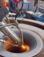 Machine de revêtement laser à fibre mobile Taiyi avec source Raycus 3000W/6000W/12000W CNC pour le traitement intégré des pièces métalliques