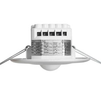 Capteur micro-ondes 110-240V détecteur de mouvement micro-ondes interrupteur de lumière plafonnier encastré interrupteur à Induction réglable