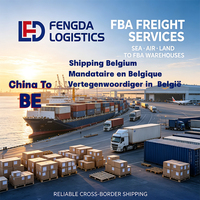 FBA Spediteur Frachtunternehmen Dropshipping-Service nach Belgien Ostende Brügge Internationaler Flughafen Pünktliche Ankunft