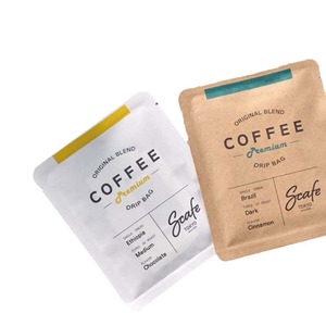 Tùy chỉnh side-con dấu sinh thái thân thiện Ziplock phân hủy sinh học Túi Nắp kéo Ba bên con dấu Dây Kéo Túi giấy Kraft - Product Image 5