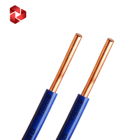 Cable Eléctrico de Cobre PVC de Varios Tamaños, Suministro Directo de Fábrica, 1.5mm 2.5mm 4mm 6mm 10mm 16mm 20mm, Cableado para Edificios y Casas